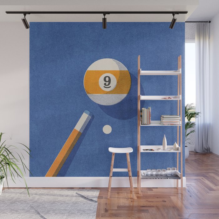 BALLS / Billiards - ball 9 I Wall Mural Gallery Image 1