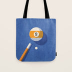 BALLS / Billiards - ball 9 I Tote Bag Gallery Image 1
