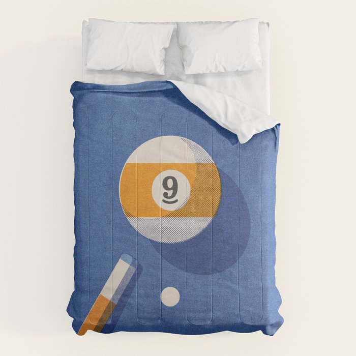 BALLS / Billiards - ball 9 I Comforter Gallery Image 1
