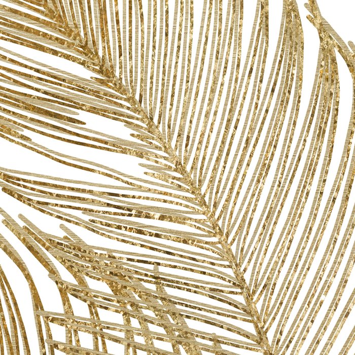 Palm Leaves Finesse Line Art with Gold Foil #2 #minimal #decor #art #society6 Coffee Mug Gallery Image 2