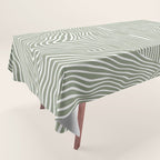 Boho, Safari, African, Pattern, Sage Green Tablecloth Gallery Image 1