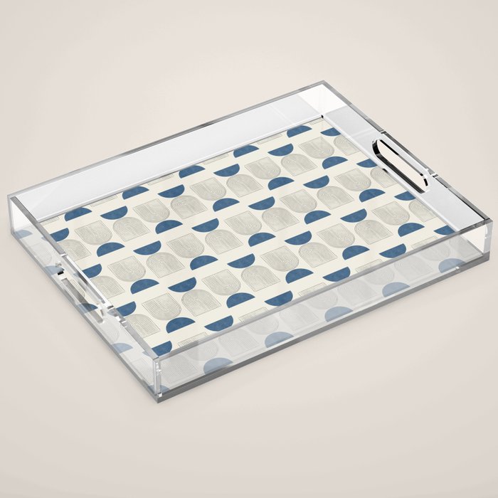 Arch Balance Blue Acrylic Tray Gallery Image 1