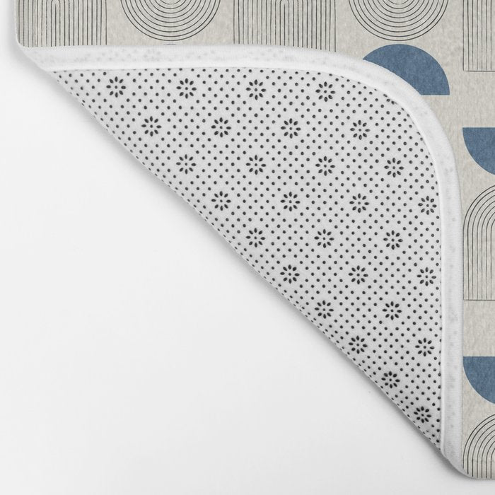 Arch Balance Blue Bath Mat Gallery Image 2