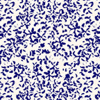 Mediterranean blue handmade floral Coffee Mug Gallery Image 2