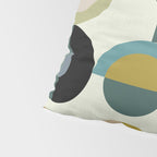 mid century modern geometric art Pillow Sham Gallery Image 4