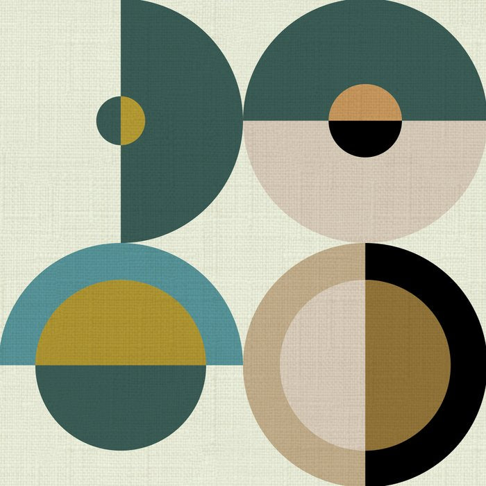 mid century modern geometric art Coffee Mug Gallery Image 2