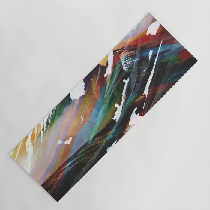 Abstract Mountains II Yoga Mat Gallery Image 1
