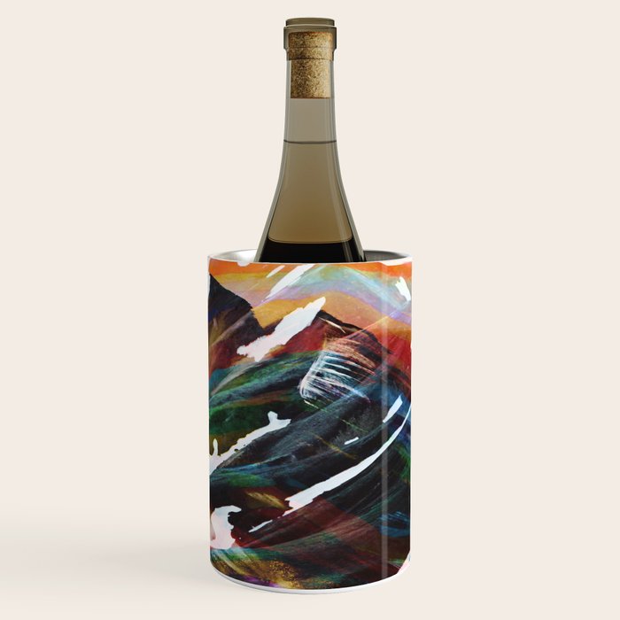 Abstract Mountains II Wine Chiller Gallery Image 3