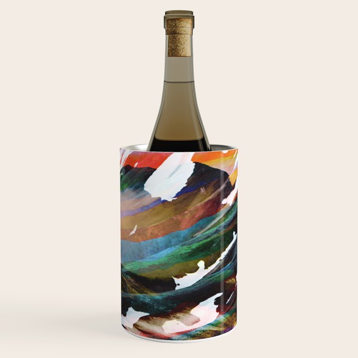 Abstract Mountains II Wine Chiller Gallery Image 1