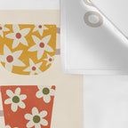 Buongiorno Retro Floral Coffee Wall Tapestry Gallery Image 3