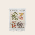 Buongiorno Retro Floral Coffee Wall Hanging Gallery Image 1