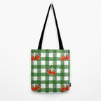 Tomato Gingham Tote Bag Gallery Image 2