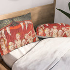 The mouth of Hell medieval art Pillow Sham Gallery Image 2