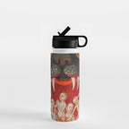 The mouth of Hell medieval art Water Bottle Gallery Image 1