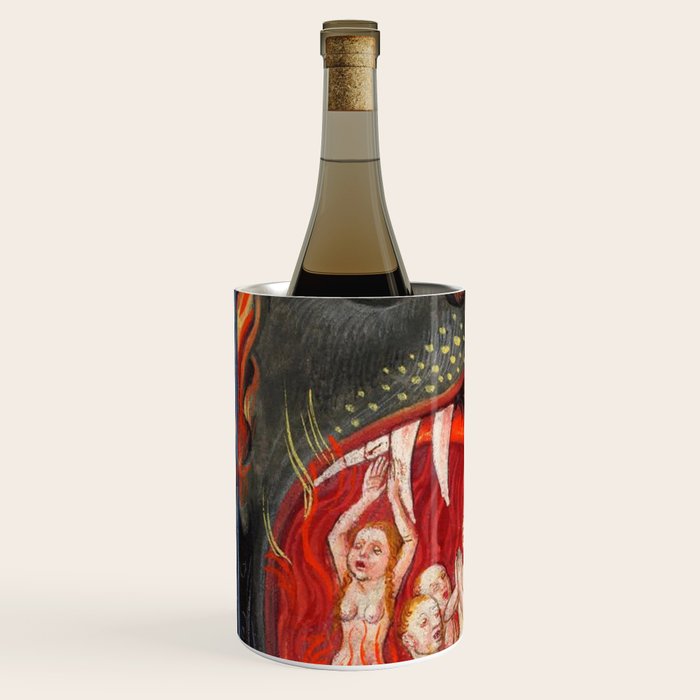 The mouth of Hell medieval art Wine Chiller Gallery Image 2