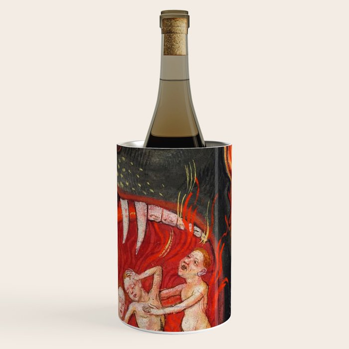 The mouth of Hell medieval art Wine Chiller Gallery Image 3