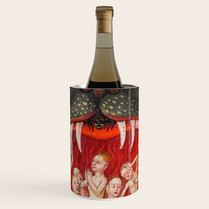 The mouth of Hell medieval art Wine Chiller Gallery Image 1