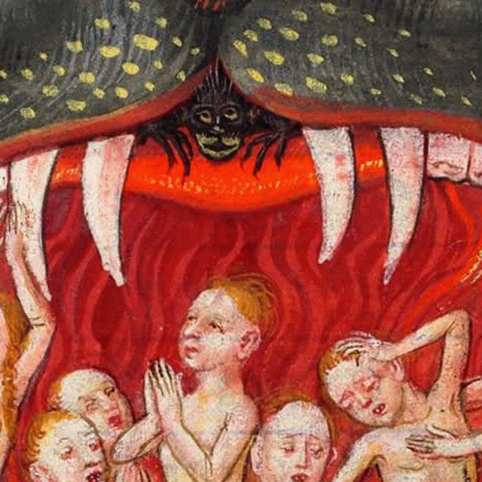 The mouth of Hell medieval art Coffee Mug Gallery Image 2