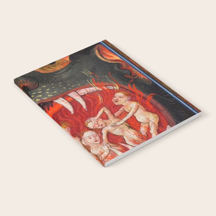 The mouth of Hell medieval art Notebook Gallery Image 2