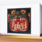 The mouth of Hell medieval art Wall Mural Gallery Image 2