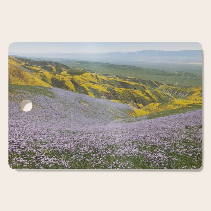 California Wildflowers Cutting Board Gallery Image 1