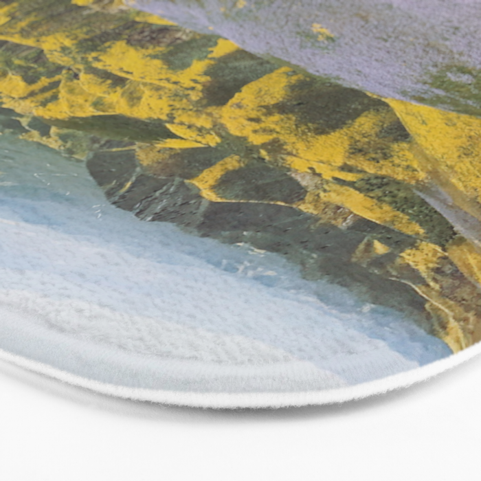 California Wildflowers Bath Mat Gallery Image 3
