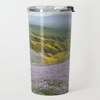 California Wildflowers Travel Mug Gallery Image 2