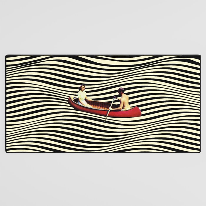 Illusionary Boat Ride Desk Mat Gallery Image 3