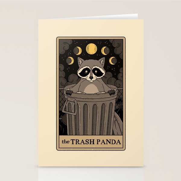 The Trash Panda Stationery Card Gallery Image 2