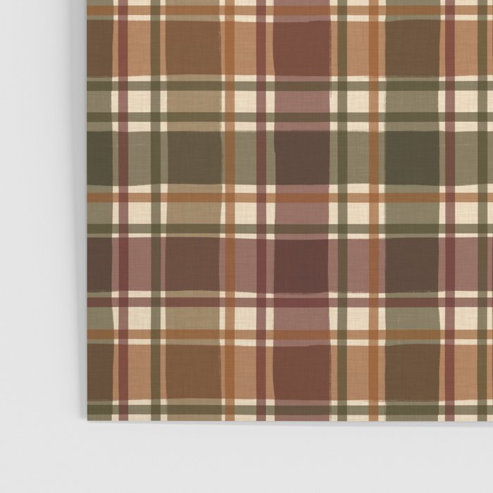 Cozy Vintage Plaid Poster Gallery Image 3