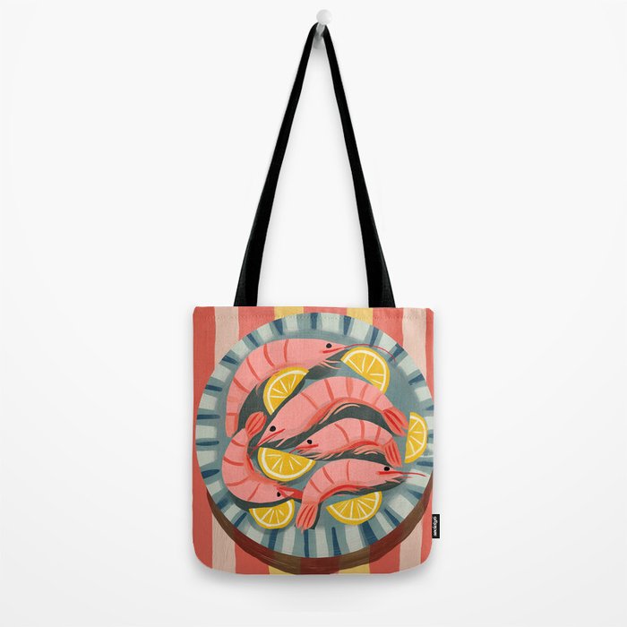 Shrimp Picnic Tote Bag Gallery Image 2
