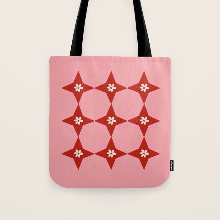 Flower Tile I Tote Bag Gallery Image 1