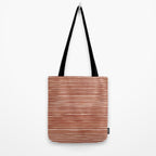 Nomad Terracotta Stripes Tote Bag Gallery Image 2