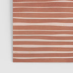 Nomad Terracotta Stripes Poster Gallery Image 3