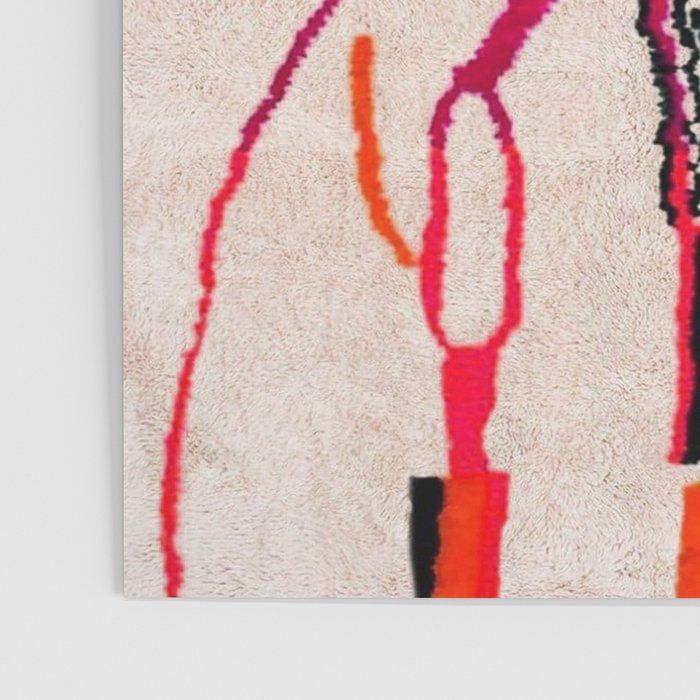 Heritage Oriental Moroccan Carpet Design Poster Gallery Image 3