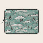 Monte Vista - Turquoise and silver Laptop Sleeve Gallery Image 1