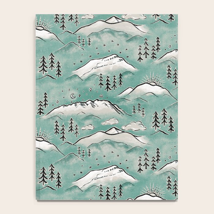 Monte Vista - Turquoise and silver Notebook Gallery Image 4