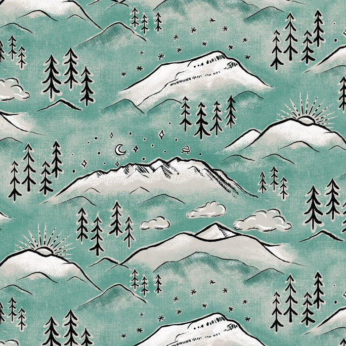 Monte Vista - Turquoise and silver Coffee Mug Gallery Image 2