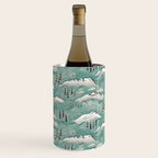 Monte Vista - Turquoise and silver Wine Chiller Gallery Image 3