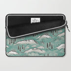 Monte Vista - Turquoise and silver Laptop Sleeve Gallery Image 2