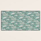 Monte Vista - Turquoise and silver Desk Mat Gallery Image 3