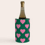 Bubblegum and Forest Just Hearts Wine Chiller Gallery Image 3