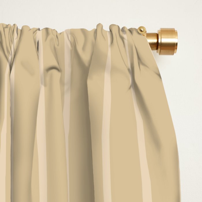 Color Block Line Abstract I Boho Rustic Window Curtain Gallery Image 2