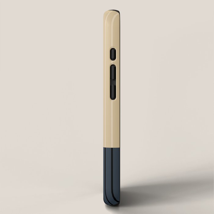 Color Block Line Abstract I Boho Rustic iPhone Case Gallery Image 2