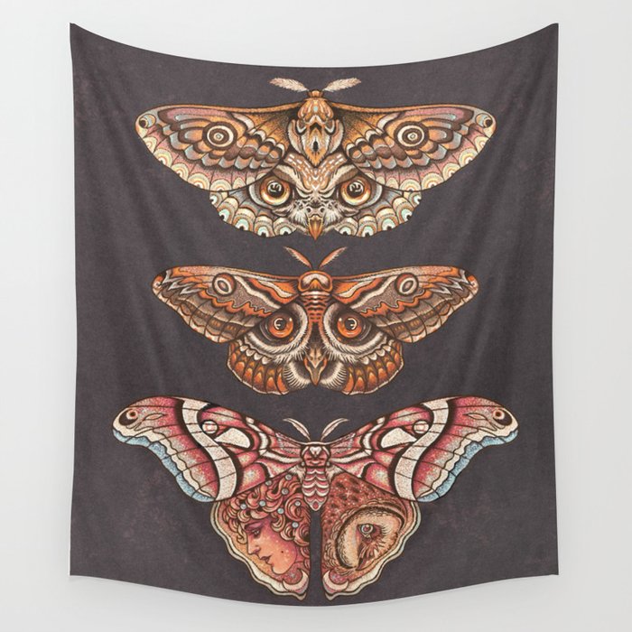 Moth Wings IV Wall Tapestry Gallery Image 4
