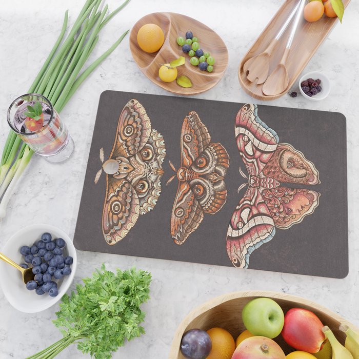 Moth Wings IV Cutting Board Gallery Image 2