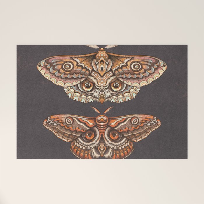 Moth Wings IV Welcome Mat Gallery Image 1