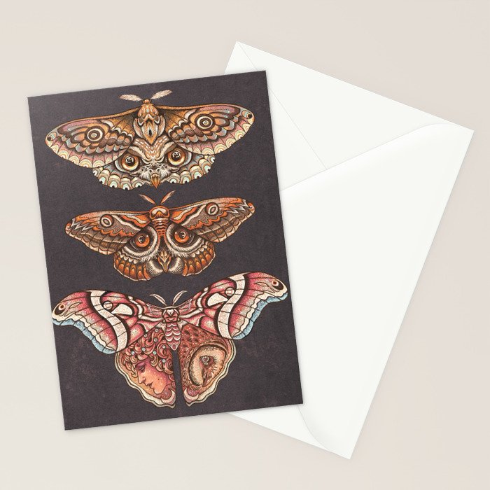 Moth Wings IV Stationery Card Gallery Image 2