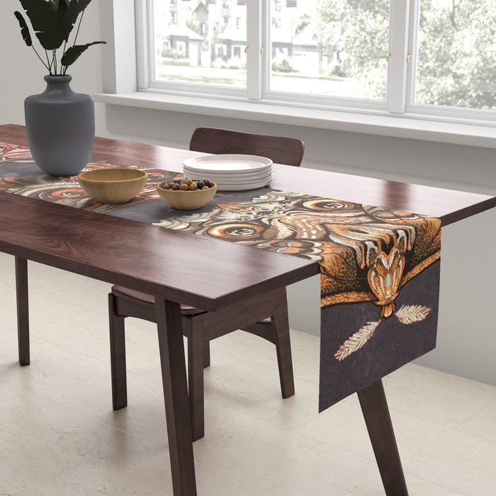 Moth Wings IV Table Runner Gallery Image 2