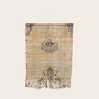 Tabriz  Antique North West Persian Silk Niche Rug Print Wall Hanging Gallery Image 1